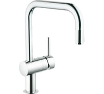 Смеситель Grohe Minta выдвижной нос, металл г.п. 32067000