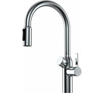 Смеситель кухонный Oulin с дозатором OL - 8018 Chrome