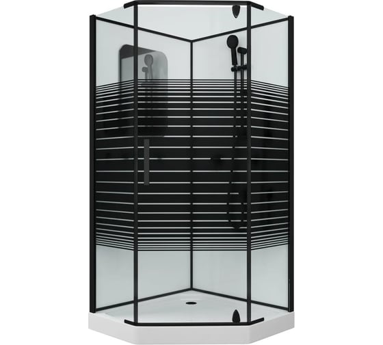 Душевая кабина Grossman Classic 100х100х205 см, 4 места GR270D 1