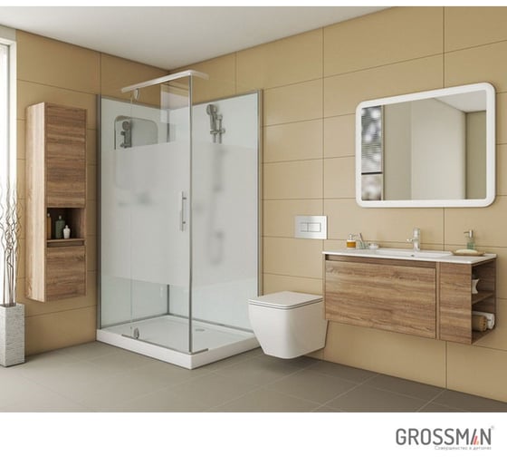 Душевая кабина Grossman Classic 120х80х205 см, 4 места GR172QL