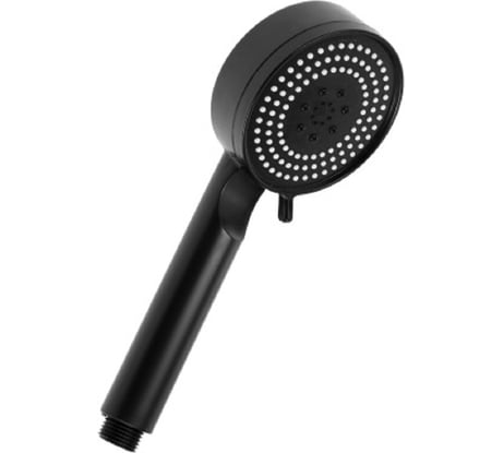 Лейка для душа GRIALE черная, размер 90x220 мм, 5 режимов подачи воды GR9931283