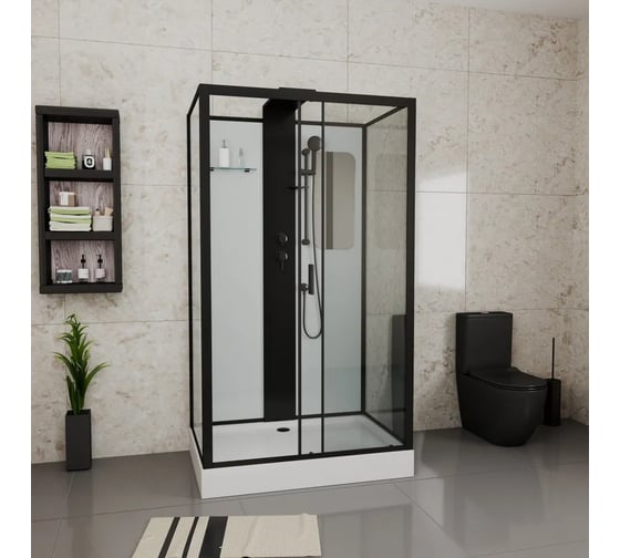 Душевая кабина Grossman ELEGANS 120х80х217 см, 6 мест GR252Q