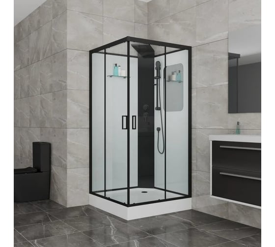 Душевая кабина Grossman ELEGANS 100х100х217 см, 6 мест GR250Q
