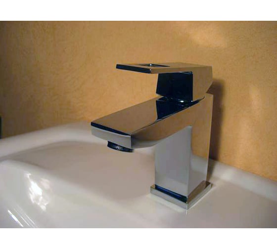 Смеситель для раковины Grohe Sail Cube с донным клапаном 23435000
