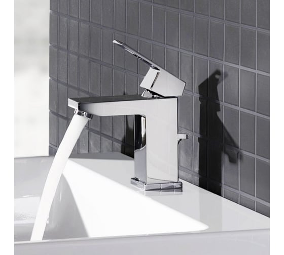 Смеситель для раковины Grohe Sail Cube с донным клапаном 23435000