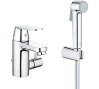 Набор: смеситель однорычажный для раковины, гигиенический душ Grohe Eurosmart Cosmopolitan 23433000