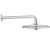 Верхний душ и душевой кронштейн Grohe Euphoria 260 SmartControl 380 мм /28361000/ 26458000