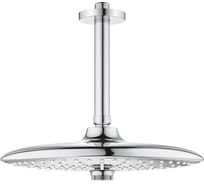 Верхний душ и потолоный душевой кронштейн Grohe Euphoria 260 SmartControl 142 мм / 26461000