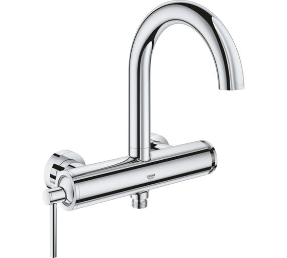 Однорычажный смеситель для ванны Grohe Atrio New настенный монтаж 32652003