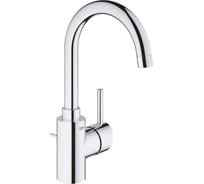 Однорычажный смеситель для раковины Grohe Concetto с высоким изливом, сливной гарнитур 32629002
