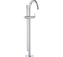 Однорычажный смеситель для ванны Grohe Atrio напольный монтаж, рукоятка-рычаг, душ 32653003