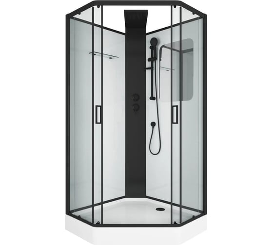 Душевая кабина Grossman ELEGANS 90х90х217 см, 6 мест GR251D
