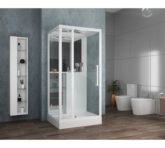 Душевая кабина Grossman 90x90x215 см, 5 мест GR161