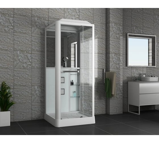Душевая кабина Grossman 90x90x225 см, 3 места GR121
