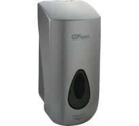 Дозатор GFmark жидкого МЫЛА, универсальный, пластиковый, СЕРЫЙ, большой, с глазком - капля, 1000 мл 620