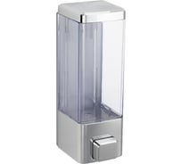 Дозатор GFmark жидкого мыла, пластиковый, хромированный, квадратный, 250 мл 623