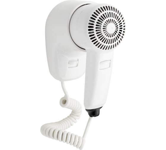 Фен для волос GFmark в ванную комнату с торцевым креплением, 1200Вт 6820