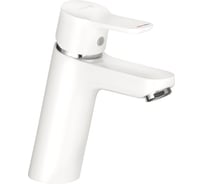 Однорычажный смеситель на умывальник Kludi PURE&EASY XL 100, без донного клапана, белый KL372929165