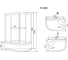 Душевая кабина Timo Comfort Clean Glass 12085220 T-8820LC 2