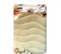Коврик из микрофибры Рыжий кот Mat-Dune-MF Дюны 50х80 см 000483 1