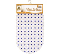 Коврик для ванной Рыжий кот BM-38A овальный, 68х38 см 312206