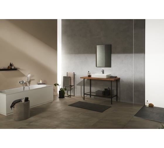 Смеситель для ванны с изливом Kludi Zenta цвет хром KL486700565
