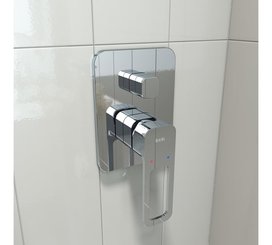 Встраиваемый смеситель IDDIS с двумя выходами Slide SLISB00i67