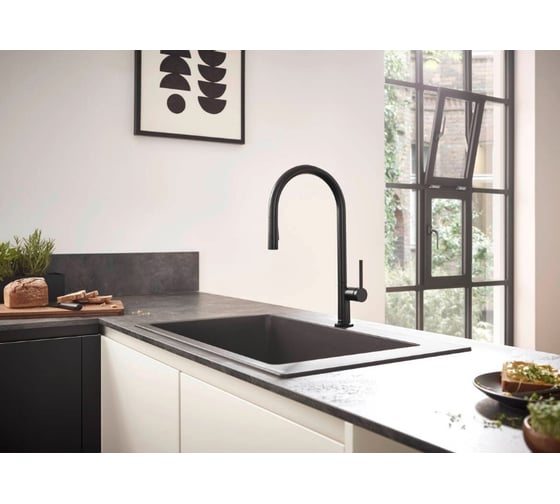 Смеситель для кухни HANSGROHE 72800000 HG M54 Talis 210 с вытяжным душем 00000079115
