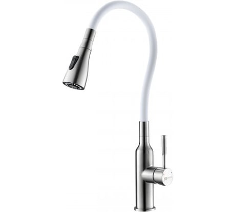 Смеситель Lemark Expert LM5082S-White для кухни с гибким изливом LM5082S-White