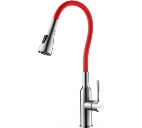 Смеситель для кухни Lemark Expert LM5082S-Red с гибким изливом LM5082S-Red