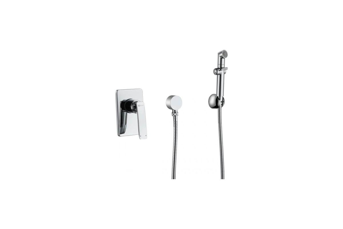 Смеситель Lemark Bellario с гигиеническим душем, встраиваемый LM6819C ...