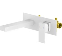 Встроенный смеситель для раковины TIMO Selene белый матовый 2071/16SM