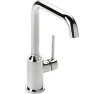 Английский латунный смеситель для раковины Crosswater с аэратором и керамическим картриджем, однорычажный, с покрытием хром, R-17-01-PC