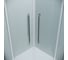 Душевое ограждение Grossman Cosmo 100х100х195 см, полукруг, раздвижное, хром, стекло прозрачное,1м 301.K33.02.1010.10.00 10