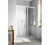 Двустворчатая раздвижная дверь KERMI CADA XS 1370-1410/2000, с панелью справа CK G2R 14020 VPK 00000039840