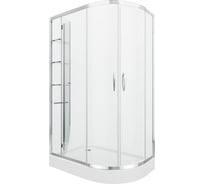 Душевое ограждение Grossman Classic 120х80х185 см, двери раздвижные, с поддоном, 2 места GR-9120L