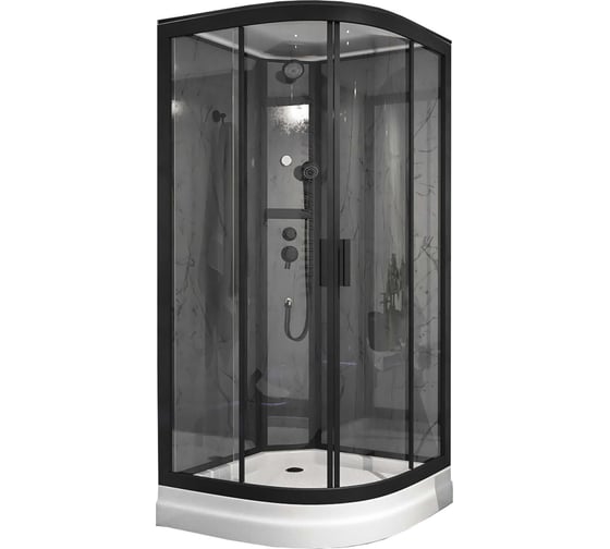 Душевая кабина TIMO Premium ILMA Black 9090222 ILMA909B 1