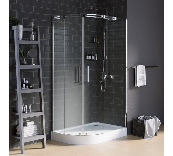 Душевое ограждение Grossman Galaxy 110х80х190 двери раздвижные 2 места GR-4110R