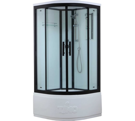 Душевая кабина TIMO Standart Black 90х90х220 T-6690B