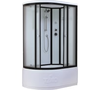 Душевая кабина TIMO Standart Black Fabric R 120х85х220 T-6620BFR