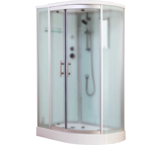 Душевая кабина TIMO Standart Silver Fabric 120х85х220 T-6602SLF