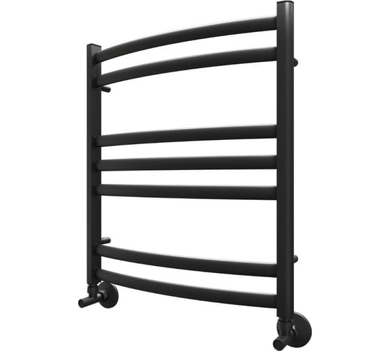 Полотенцесушитель водяной Lemark Atlantiss П7 500x600, черный LM32607RBL