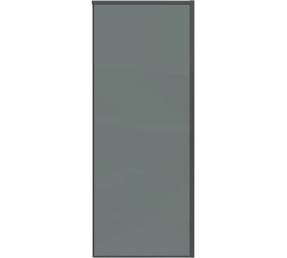 Боковая стенка Grossman Galaxy 80*195 см, графит сатин, стекло тонированное, 1 место 200.K33.01.80.42.10