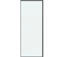 Боковая стенка Grossman Galaxy 80*195 см, графит сатин, стекло прозрачное, 1 место 200.K33.01.80.42.00