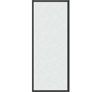 Боковая стенка Grossman Cosmo 90*195 см, черный матовый, стекло шиншилла, 1 место 200.K33.02.90.21.02