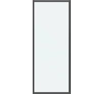 Боковая стенка Grossman Cosmo 70*195 см, графит сатин, стекло прозрачное, 1 место 200.K33.02.70.42.00