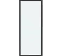 Боковая стенка Grossman Cosmo 70*195 см, черный матовый, стекло прозрачное, 1 место 200.K33.02.70.21.00