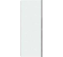 Боковая стенка Grossman Pragma 90*195 см, хром, стекло шиншилла, 1 место 200.K33.03.90.10.02