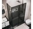 Боковая стенка Grossman Style 90*195 см, черный матовый, стекло тонированное, 1 место 200.K33.05.90.21.10 4