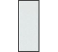 Боковая стенка Grossman Style 90*195 см, черный матовый, стекло шиншилла, 1 место 200.K33.05.90.21.02